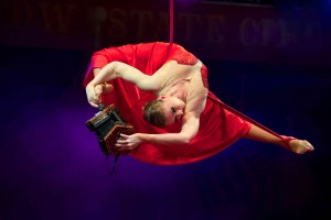 Moscow State Circus aerial act. Photo by Paul Barker