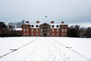 Will it be a white Christmas at Dunham Massey this year? © National Trust/Victoria Howes