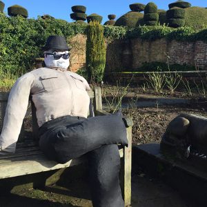 Tatton Park Spy Scarecrow