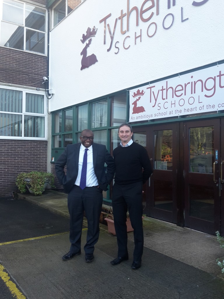 Tytherington School – Mr Botwe & Pete Lowe